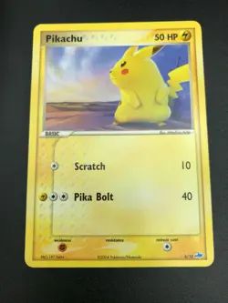 Pikachu 6/10 Latios Trainer Kit Pokemon XY Trainer Kit: Latias & Latios NM 2004 - Image 1