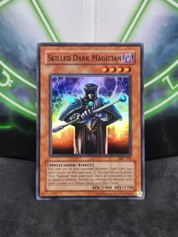 Yugioh Skilled Dark Magician MFC-065 Super Rare LP - Image 1