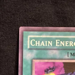 Yu-Gi-Oh! TCG Chain Energy Spell Magic Ruler 1st Edition MRL-046 Konami 1996 - Image 2
