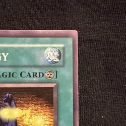 Yu-Gi-Oh! TCG Chain Energy Spell Magic Ruler 1st Edition MRL-046 Konami 1996 - Image 3