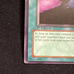 Yu-Gi-Oh! TCG Chain Energy Spell Magic Ruler 1st Edition MRL-046 Konami 1996 - Image 5