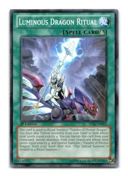 Luminous Dragon Ritual - LVAL-EN062 1st Edition - YuGiOh-LP - Image 1