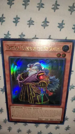 Yu-Gi-Oh TCG Tactical Trainer of The Six Samurai 1st Edition Ultra MP25-EN246 NM - Image 2