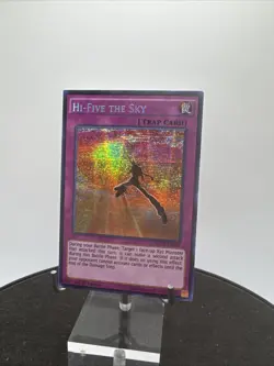 Yu-Gi-Oh! High-Five The Sky WSUP-EN030 Prismatic Secret Rare 1st Edition - Image 1