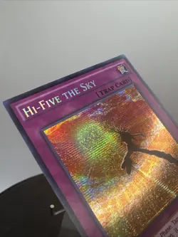 Yu-Gi-Oh! High-Five The Sky WSUP-EN030 Prismatic Secret Rare 1st Edition - Image 5