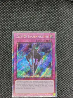 Yugioh! Tachyon Transmigration - RA04-EN220 - Platinum Secret Rare - 1st Edition - Image 1