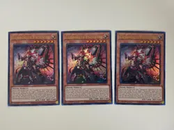 Yugioh Fiendsmith Engraver x 3 - 1st Edition Ultra Rare NM - Free Holo Card - Image 1
