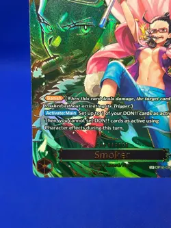 One Piece Carrying On His Will Smoker OP10-030 Alternate Art SP NM - Image 5