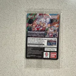 Bandai One Piece CCG Monkey.D.Luffy US Voyage Promo Holo Card JT - Image 2