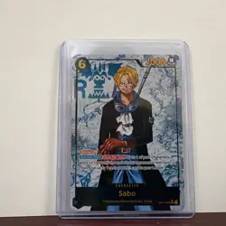Sabo (120) (Parallel) OP13-120 One Piece Carrying On His Will Secret Rare NM - Image 1