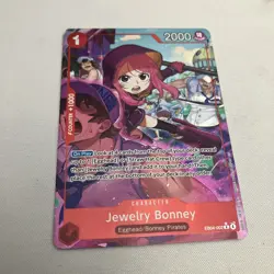 One Piece TCG Jewelry Bonney EB04-002 Alternate Art English - Image 1