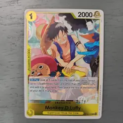 One Piece CCG Monkey.D.Luffy (111) OP10-111 Royal Blood Foil - Image 1