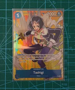 One Piece TCG Tashigi OP06-050 Alt Art Wings of The Captain English - Image 1