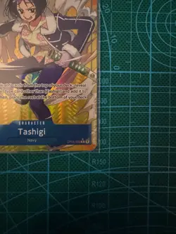 One Piece TCG Tashigi OP06-050 Alt Art Wings of The Captain English - Image 5