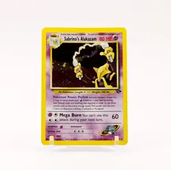 Sabrina's Alakazam - 16/132 Gym Challenge Unlimited Holo Rare Pokemon - NM/MINT - Image 1