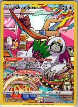 Oranguru TG12/TG30 SWSH09: Brilliant Stars Trainer Gallery - Pokemon Card - NM - Image 1