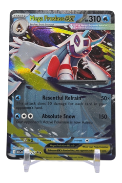Mega Froslass EX 047/217 XY Steam Siege Full Art Ultra Rare Pokemon Card NM - Image 1