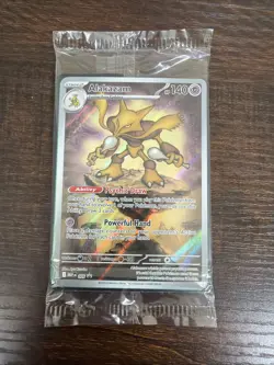 Alakazam 009 Pokemon Mega Evolution ETB Promo Holo Card Sealed - Image 1
