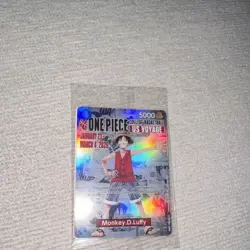One Piece CCG Monkey D. Luffy Promo Card US Voyage 5000 - Image 1