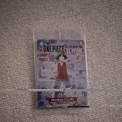 One Piece CCG Monkey D. Luffy Promo Card US Voyage 5000 - Image 2