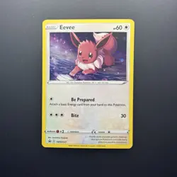 Eevee - SWSH127 - Pokemon Sword & Shield Promo Ultra Rare Holo Card NM - Image 1