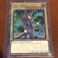 *** DARK MAGICIAN *** ALTERNATE ART PLATINUM SECRET RARE RA04-EN106 CT14 YUGIOH! - Image 1