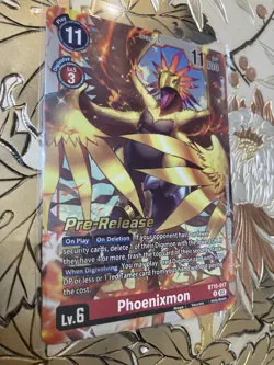 Digimon Card Game Pre-Release Phoenixmon BT15-017 R Exceed Apocalypse - Image 1
