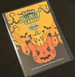 Rare Full Art Halloween Naruto Pikachu Collectoons Low Pop Holo Card 🎃🤩 - Image 2