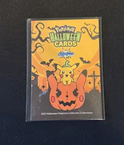 Rare Full Art Halloween Mega Charizard Poncho Pikachu Collectoons Low Pop Card - Image 2