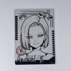 Android 18 Dragon Ball R-13 GP2 Genki Parade 2 Goddess Story Anime Waifu Card - Image 1