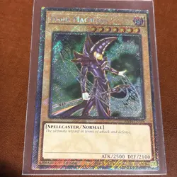 *** DARK MAGICIAN *** ALTERNATE ART PLATINUM SECRET RARE RA04-EN106 CT14 YUGIOH! - Image 1