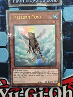 Treeborn Frog LART-EN073 Sealed Ultra Rare Yugioh TCG Lost Art Promo - Image 1