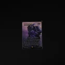 Magic Final Fantasy MTG The Shadow Lord Borderless Non-foil (Showcase) - Image 1