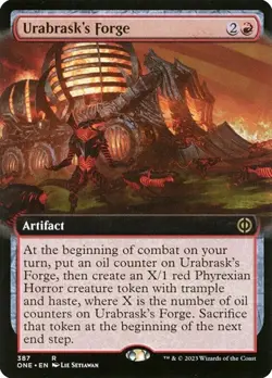 Urabrask's Forge - Extended Art ONE NM MTG - Image 1