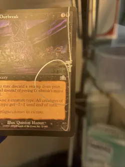 Outbreak Prophecy Regular Signed Quinton Hoover - Image 4