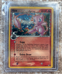 Mew Delta Species Pokemon POP Series 5 3/17 *CORRECTED BACK/HOLO BLEED SWIRL* - Image 1