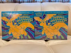 Pokemon Mega Evolution ASCENDED HEROES ETB Lot of 2 - Image 1