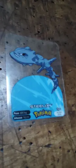 Steelix 208 Pokemon Lamincards Edibas - ITA - EXC - Image 1