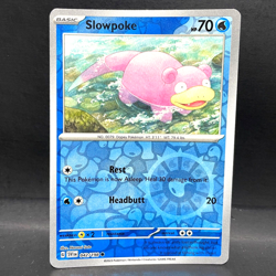 2023 POKEMON SCARLET & VIOLET SLOWPOKE 042/198 REVERSE HOLO (COMMON) - Image 1