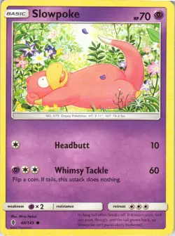Slowpoke – Pokemon TCG SM Guardians Rising 48/145 Common MP - Image 1