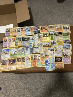 Vintage Pokemon Cards Bulk Lot From Various Sets MP/DMG - Image 1