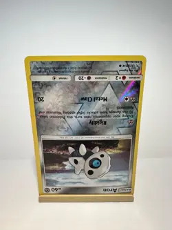 Aron 123/214 Common Unbroken Bonds Pokemon Reverse Holo Near Mint - Image 2