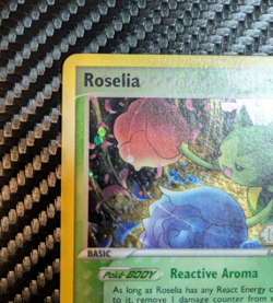 Roselia 42/92 Legend Maker Reverse Holo Pokemon TCG LP Vintage 2006 Uncommon - Image 2