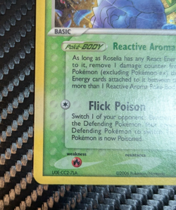 Roselia 42/92 Legend Maker Reverse Holo Pokemon TCG LP Vintage 2006 Uncommon - Image 5