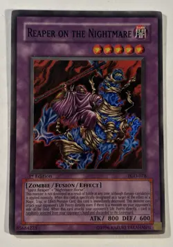 Yugioh Reaper on the Nightmare PGD-078 Pharaonic Guardian 1st Edition VLP - Image 1