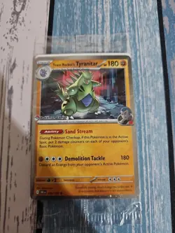 Pokemon Center Team Rocket's Tyranitar Promo Sealed - Image 1