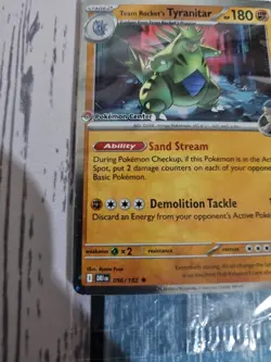 Pokemon Center Team Rocket's Tyranitar Promo Sealed - Image 2
