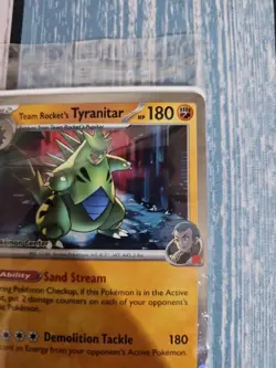 Pokemon Center Team Rocket's Tyranitar Promo Sealed - Image 3