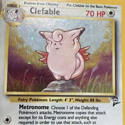 Clefable - 5/130 - Pokemon Base Set 2 Holo Rare LP/NM - Image 3