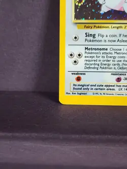 CLEFAIRY 6/130 Holo Rare BASE SET 2 - POKEMON HOLO LP/NM - FREE SHIP - Image 3